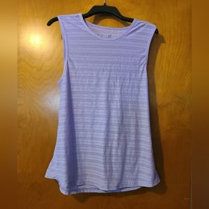 ZYIA Lavender Lg Active Chill Tank Top
